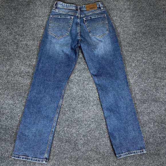 Rock & Roll Cowboy Hooey Jeans Men 29x32 Blue Relaxed Fit Denim Low Rise Western - Picture 5 of 9